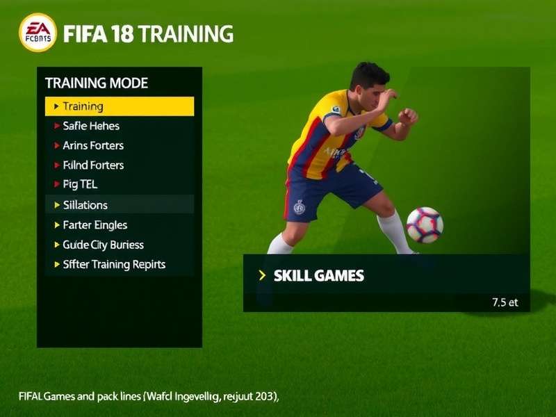 FIFA 18 Skill Games Demonstration